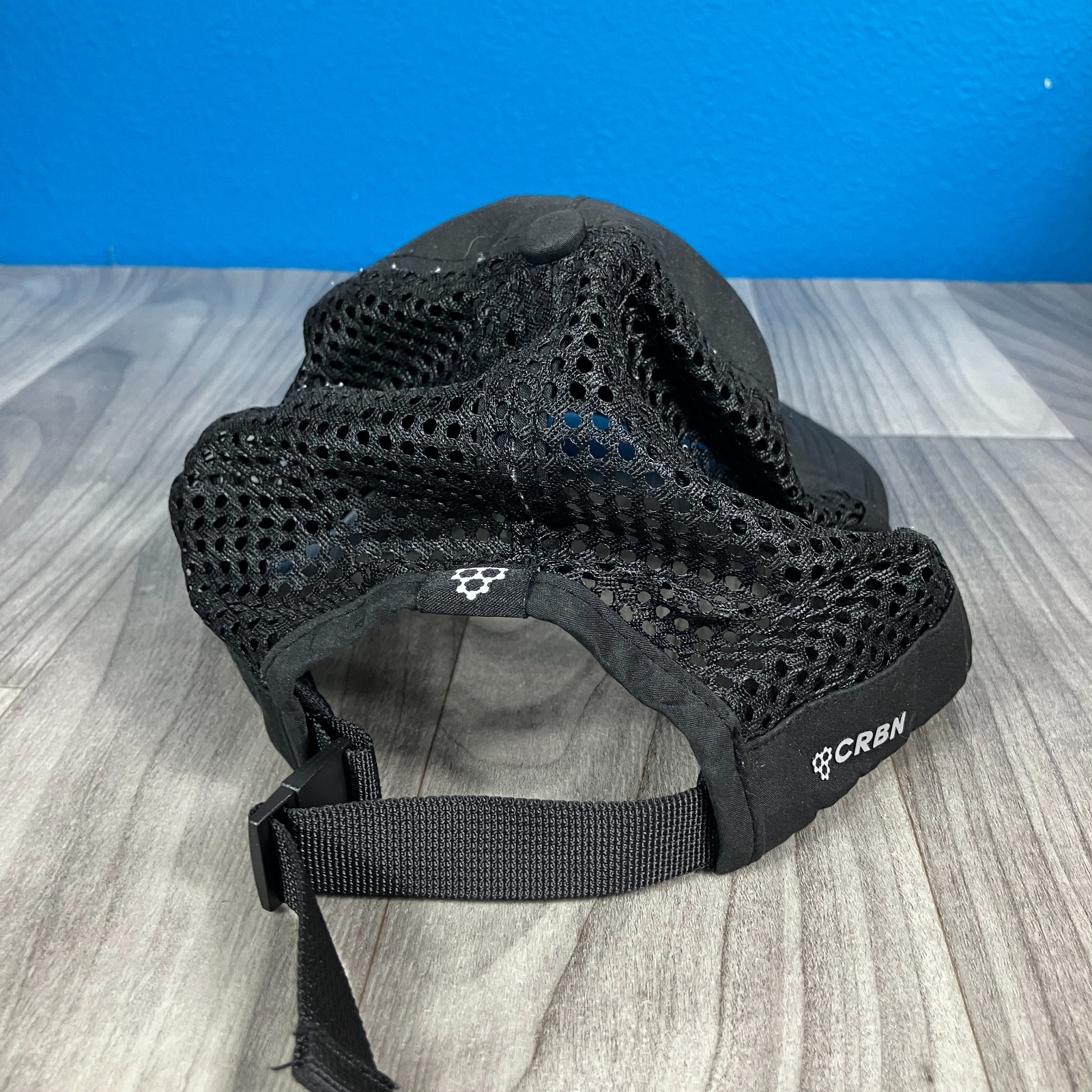 CRBN Trucker and Runner Hat - Lightweight & One Size Performance Hat Black