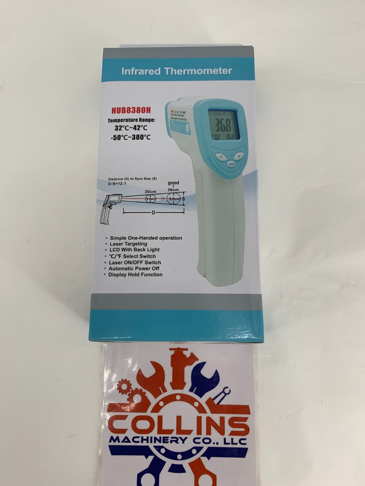 NEW Nubee NUB8380H Body Medical Infrared Forehead Thermometer Non-Contact