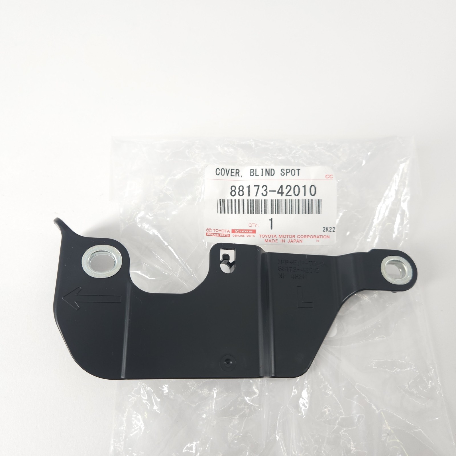 Genuine OEM Toyota 88173-0R010 Driver LH Blind Spot Monitor Cover 2013-2018 RAV4