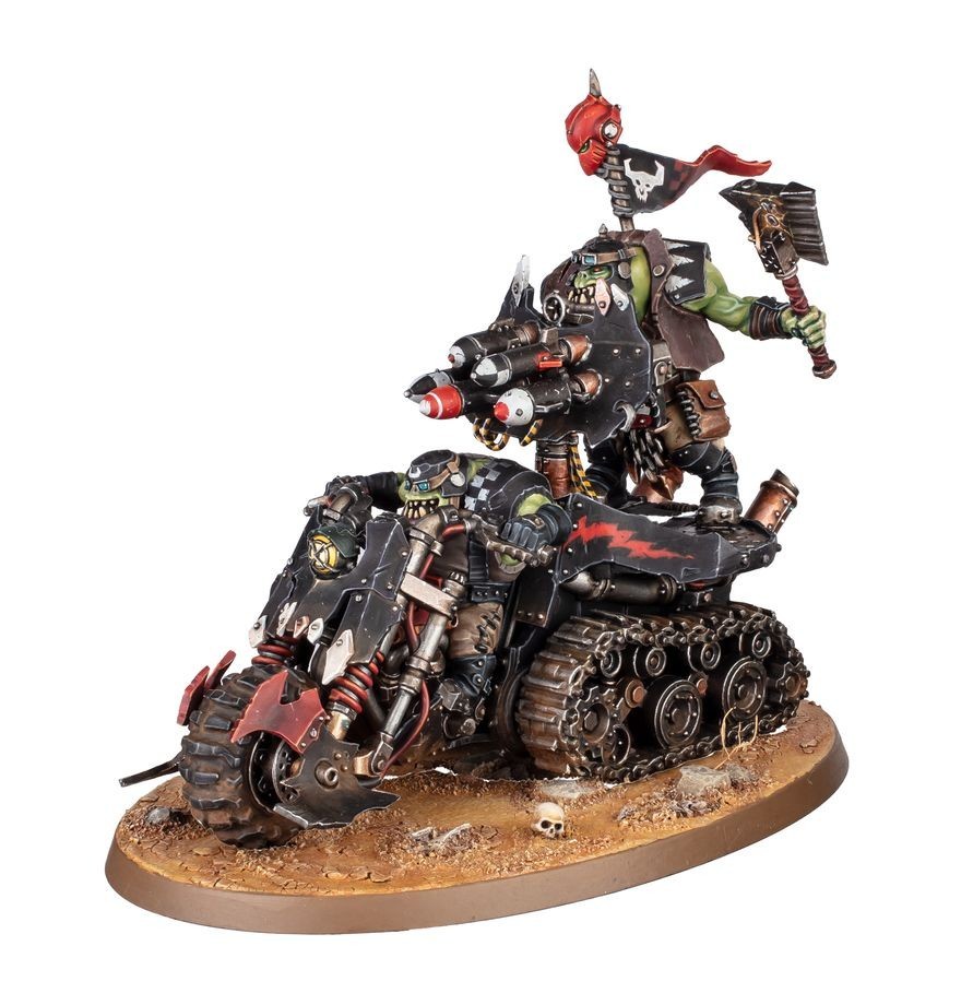 Warhammer 40K - Armaggedon - Ork Wartrakk - NOS - No box