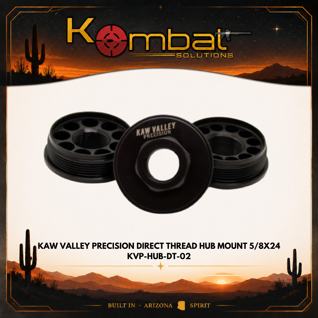KAW VALLEY PRECISION DIRECT THREAD HUB MOUNT 5/8X24 KVP-HUB-DT-02