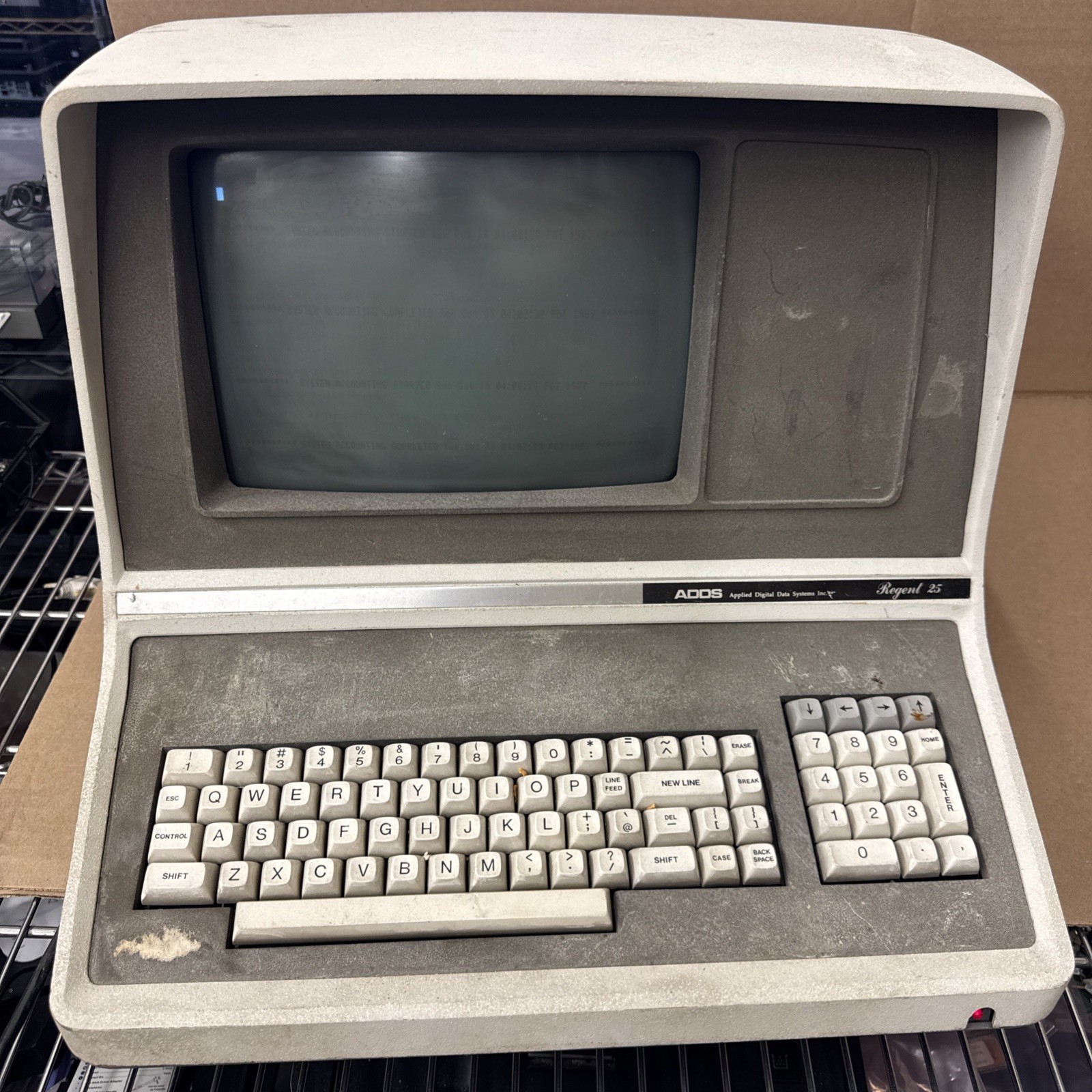 ADDS Regent 25 Vintage Computer, Working