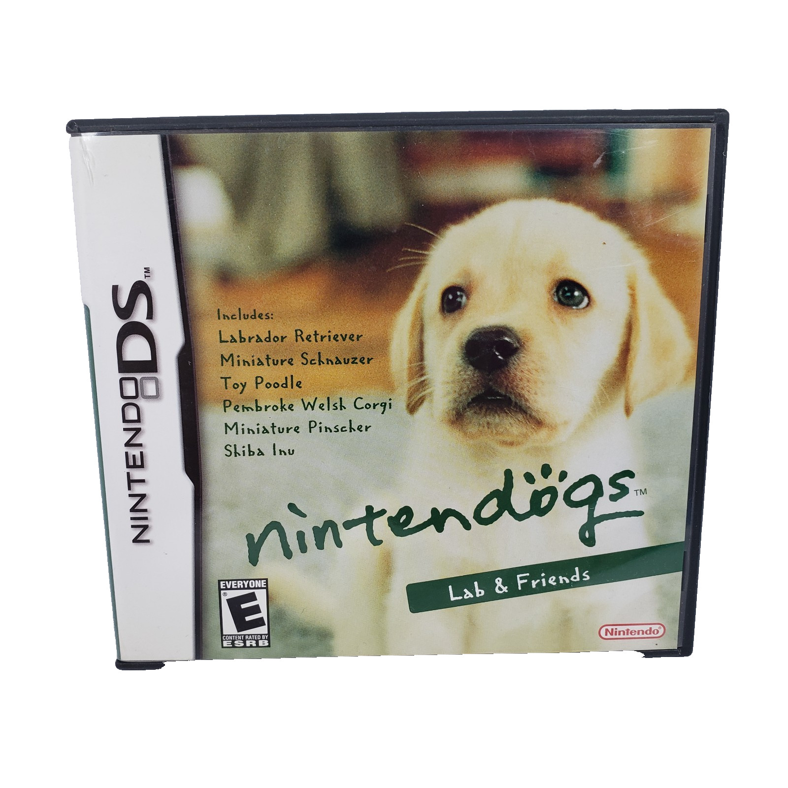Nintendo DS Nintendogs Lab & Friends REPLACEMENT CASE BOX ONLY