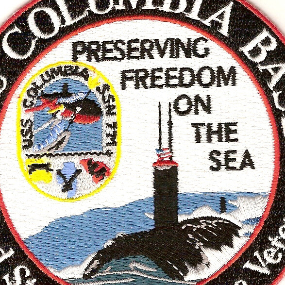 Submarine USS Columbia Base Patch