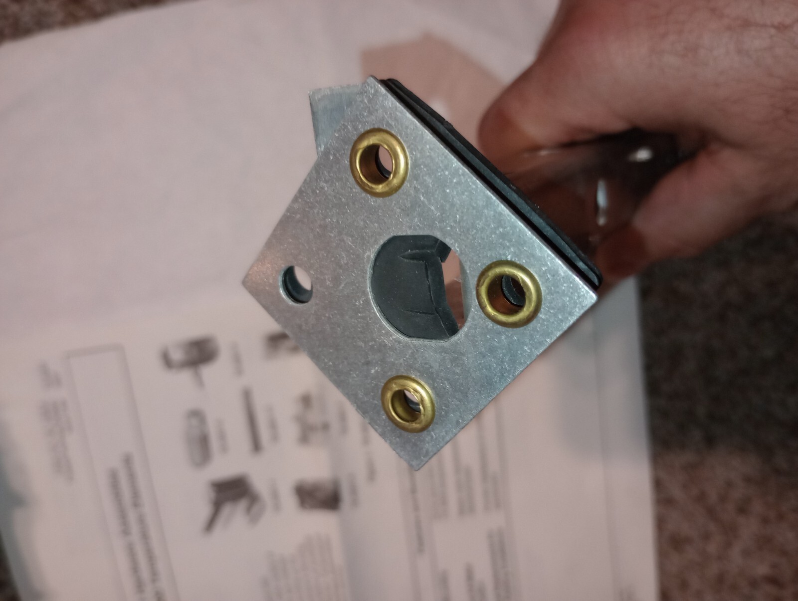 NEW GENUINE JOHNSON CONTROLS TE-6001-11 DUCT SENSOR MOUNTING ASSEMBLY
