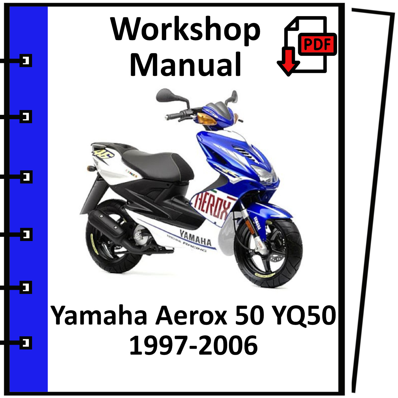 MBK NITRO 50 YQ50 2002 2003 2004 2005 2006 SERVICE REPAIR WORKSHOP MANUAL PDF