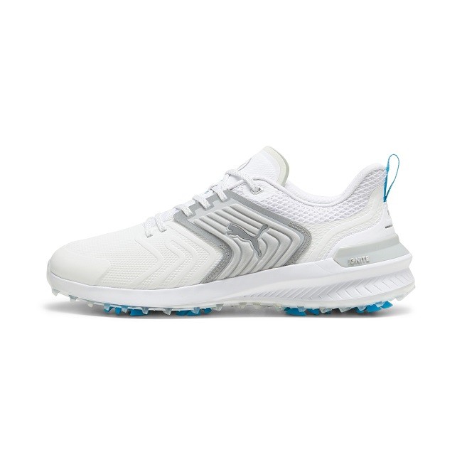 New Puma Golf Ignite Innovate Shoes Puma White/Cool Light Gray Size 9.5 Medium