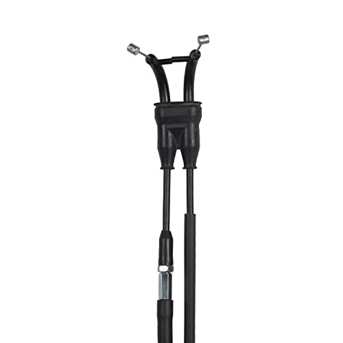 Motorcycle Throttle Cable SET A B (PULL and PUSH) Compatible with Yamaha YZF