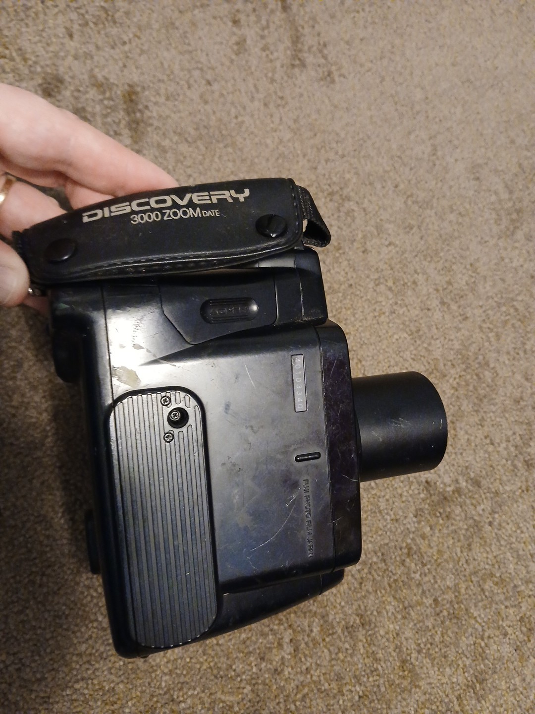 Fuji Discovery 3000 Zoom Auto Focus Camera With Flash Untested
