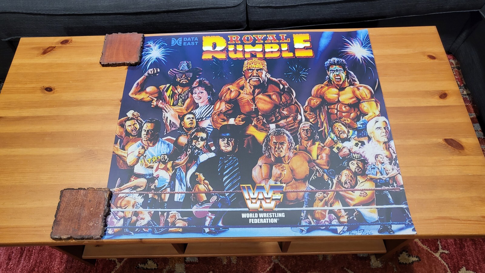 WWF / WWE ROYAL RUMBLE PINBALL MACHINE (NICE!) - DATA EAST