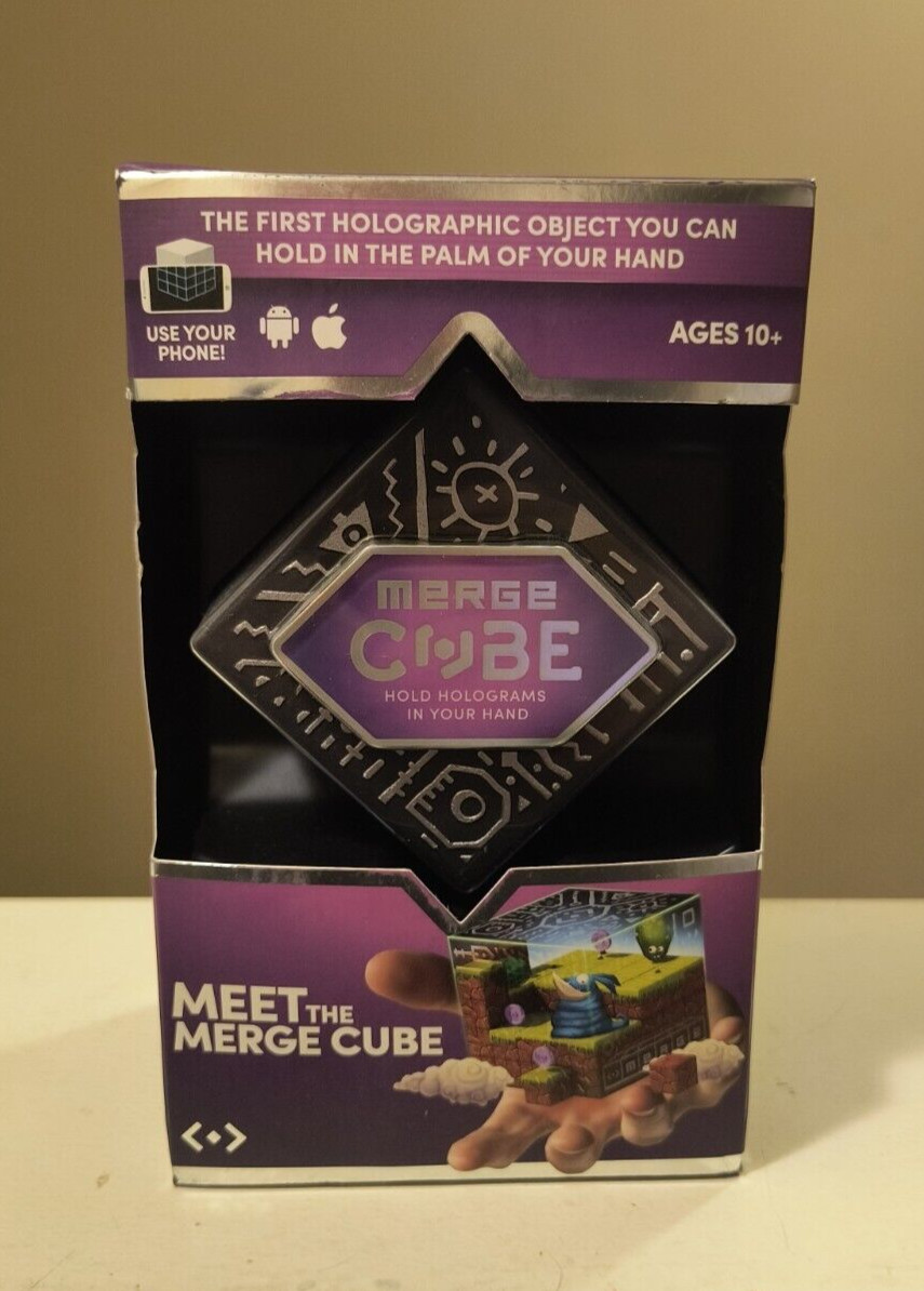 Merge Cube AR/VR Holograms - Virtual Game Toy for IOS or Android
