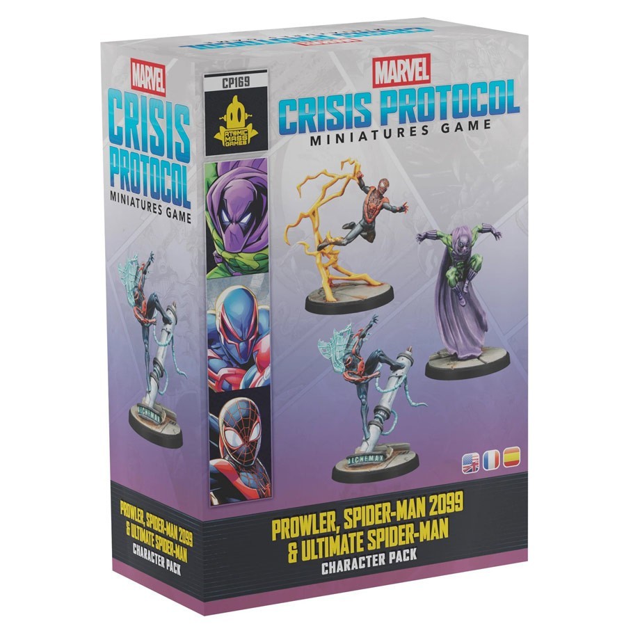 Marvel Crisis Protocol: Prowler, Spider-Man 2099 & Ultimate Spider-Man Brand New