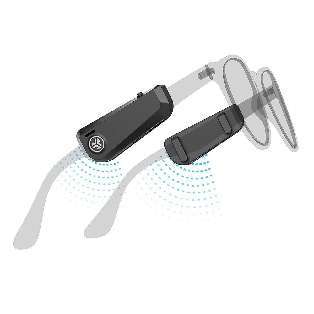 JLab Audio JBuds Frames Open-Ear Wireless Headset - Black EBFRAMESRBLK124