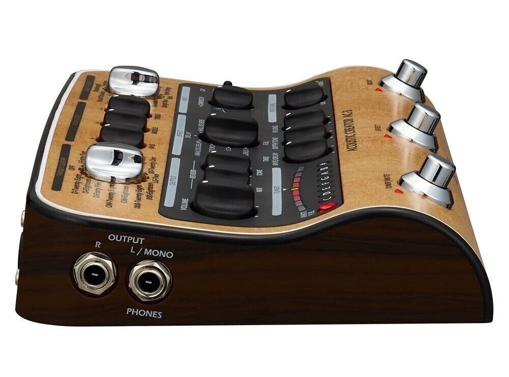 Zoom AC-3 Acoustic Creator Enhanced Direct Box and Preamp with Effects