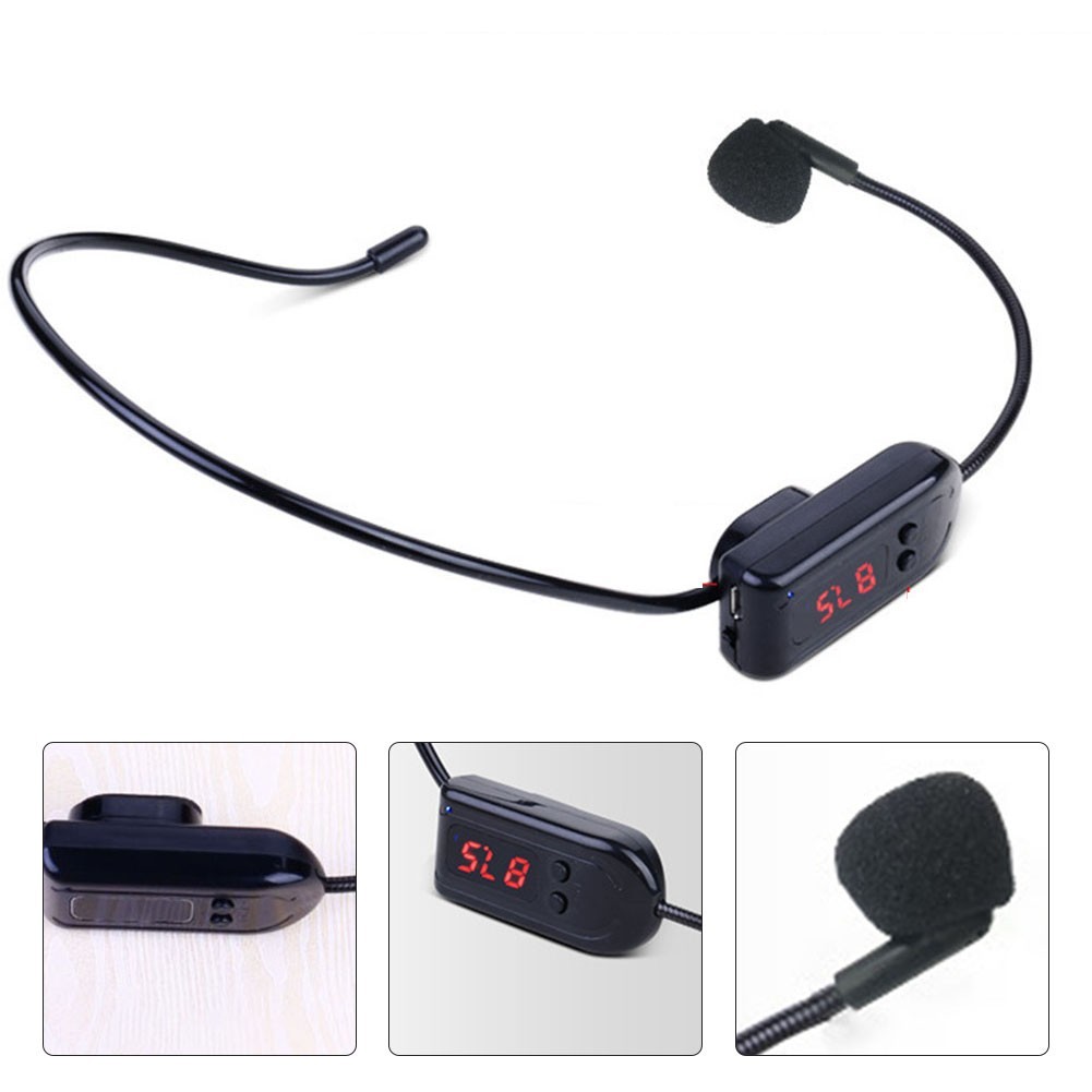 High Quality Musical Instruments Mic Headset Black Competition Microphone