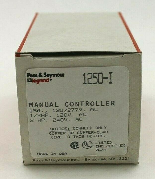 Pass & Seymour 1250-I Manual Controller
