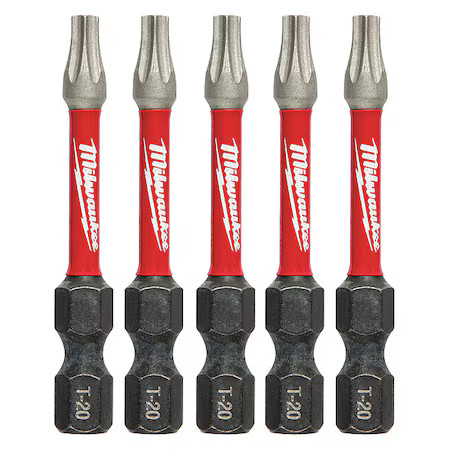 Milwaukee Tool 48-32-4684 Driverbit, L:2", Bitsize:T20