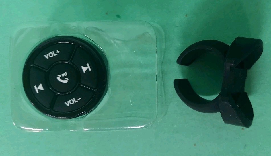 Wireless Bluetooth Media Button Remote Selfie Phone Music Control