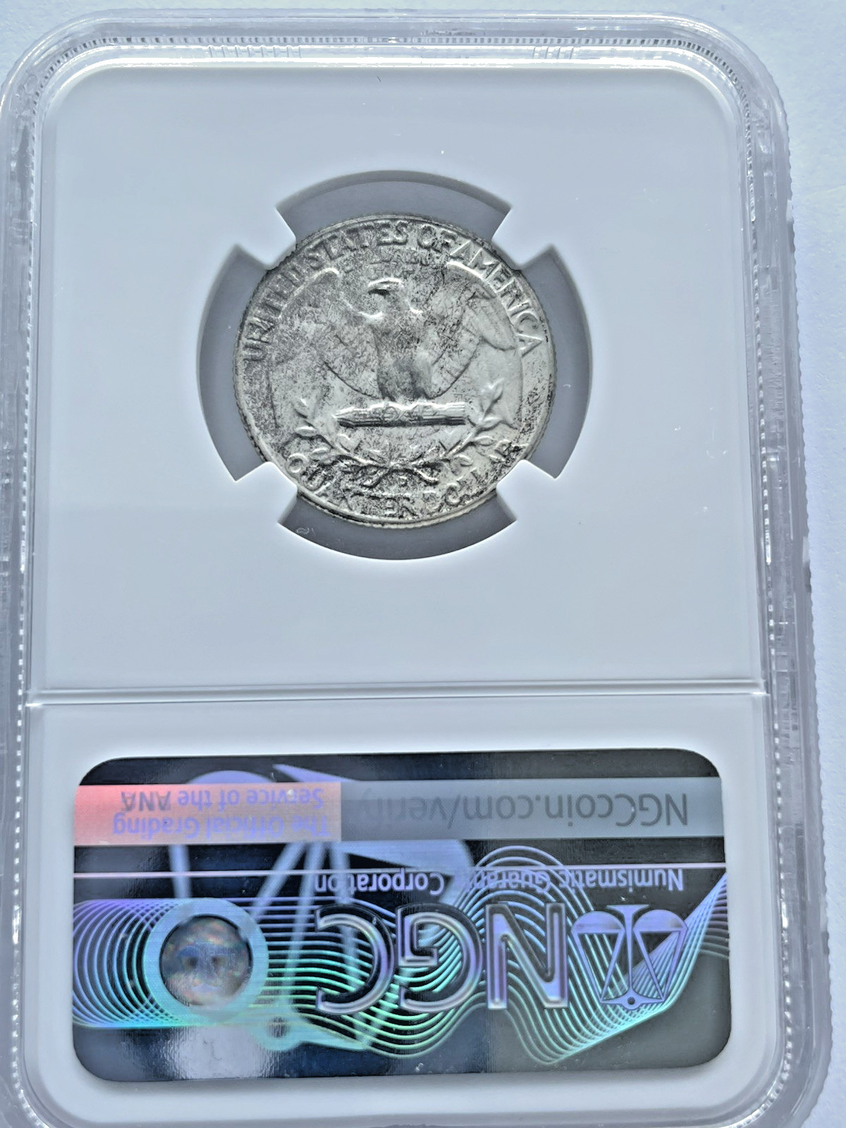 1962-D Washington Quarter *NGC MS67*