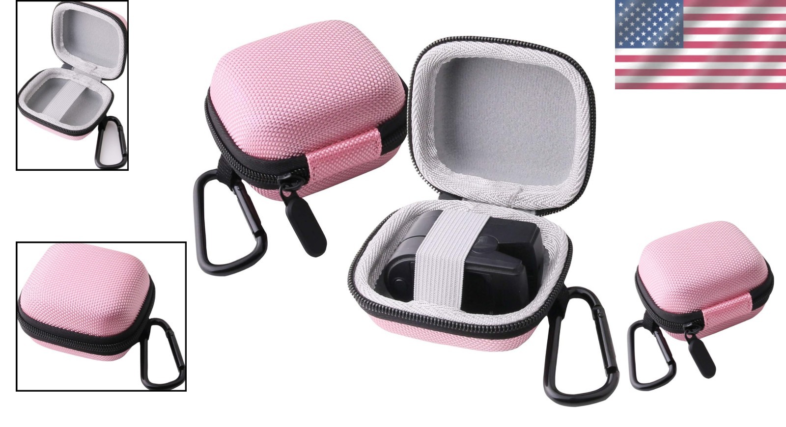 Compact & Stylish Hard Case for Fingertip Pulse Oximeter - Dustproof Protection