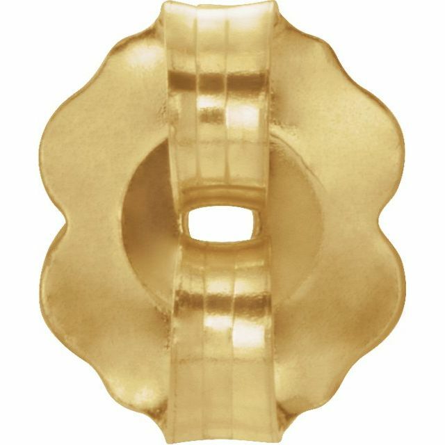 Best 14k Solid Gold Earring Back Replacement Earring Back Butterfly Friction USA