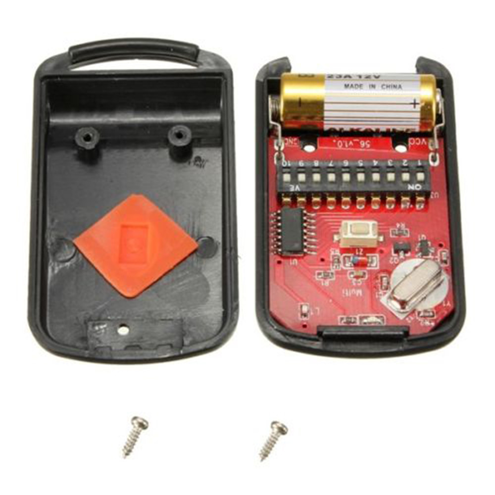 2x For 3089 Multi-Code Multicode 308911 For Linear MCS308911 300mhz Black Remote