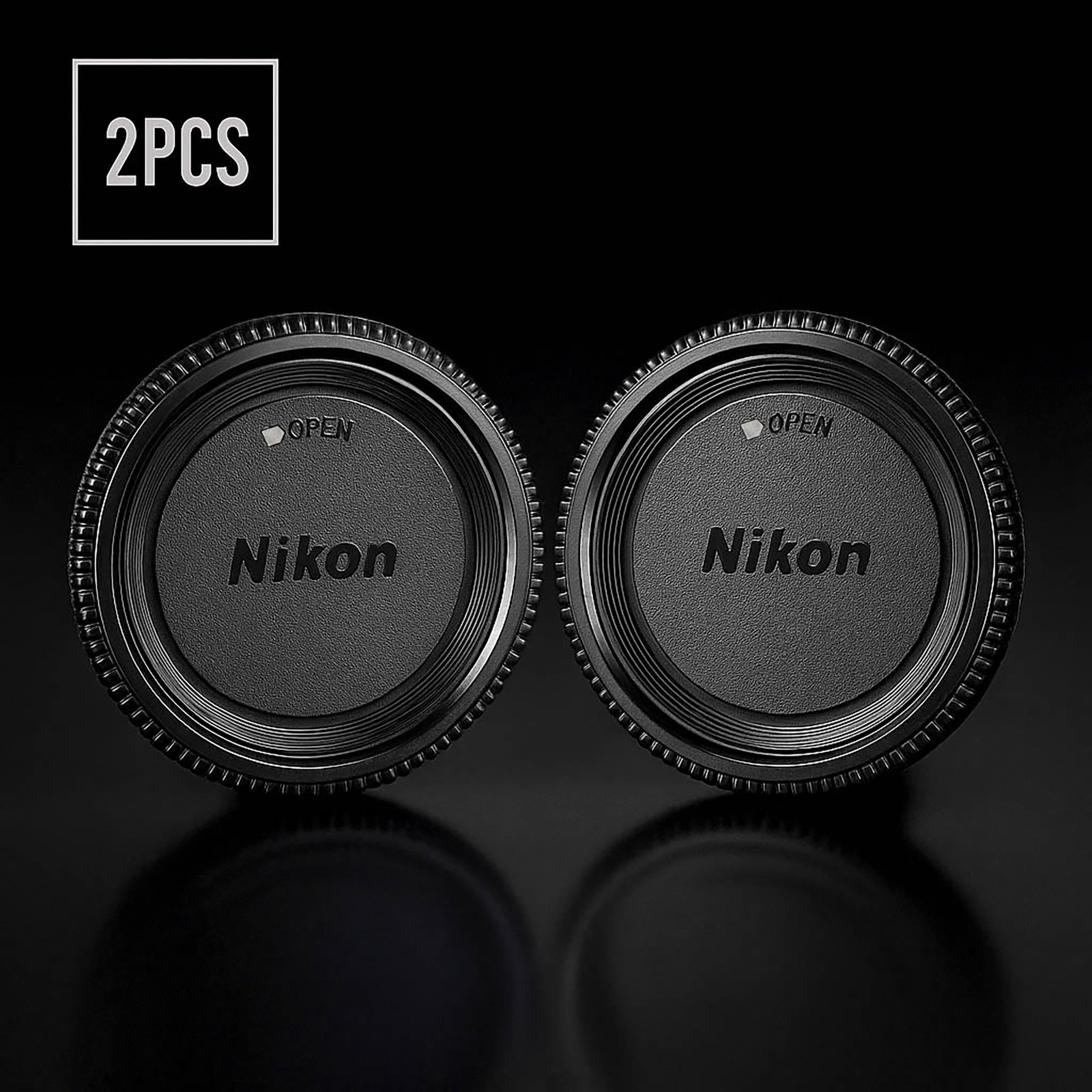 2pc Nikon F Body Cap Cover For Film Digital SLR DSLR D750 D90 D810 D3500 D700