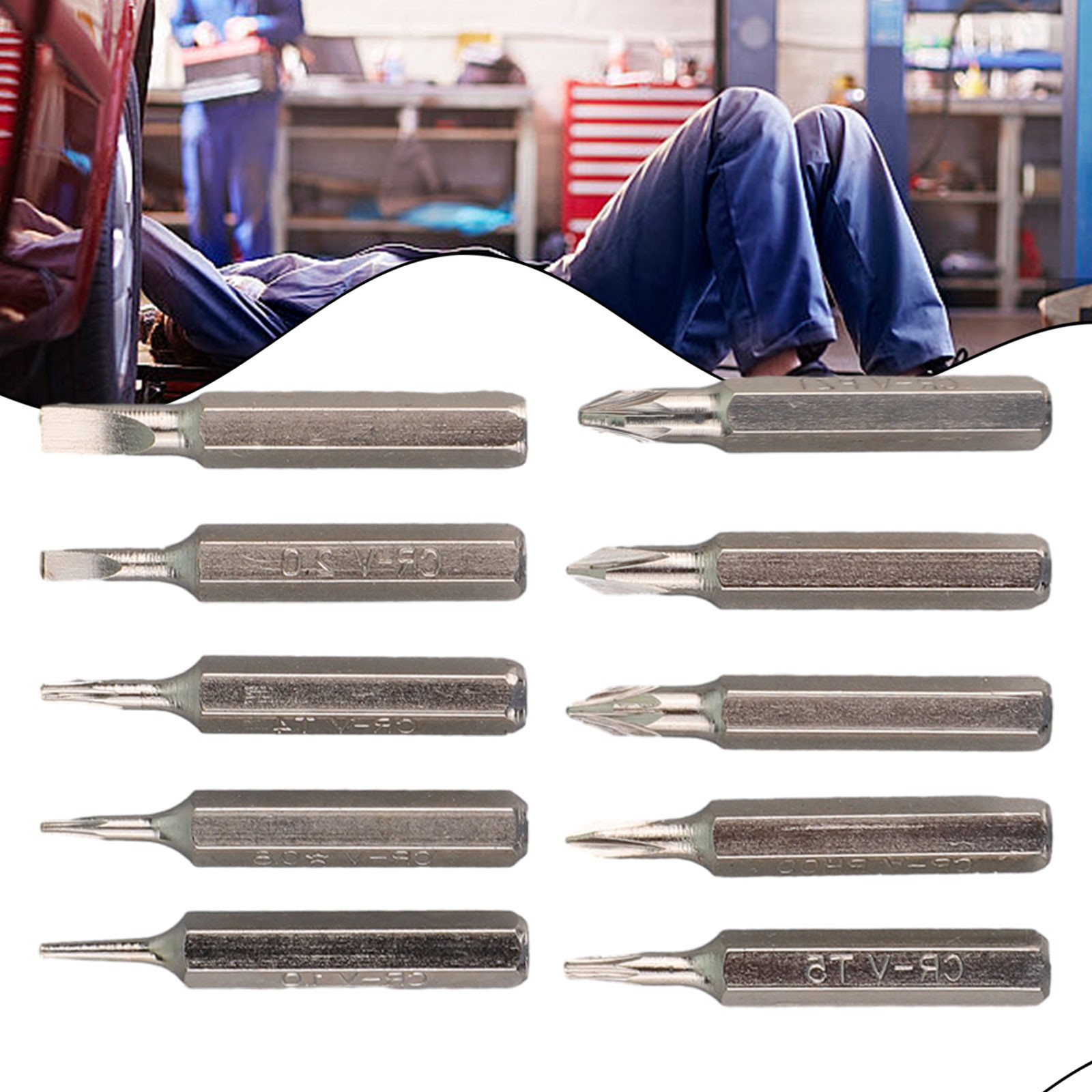 Industrial Grade Magnetic Screwdriver Bits Set for Precision Instruments
