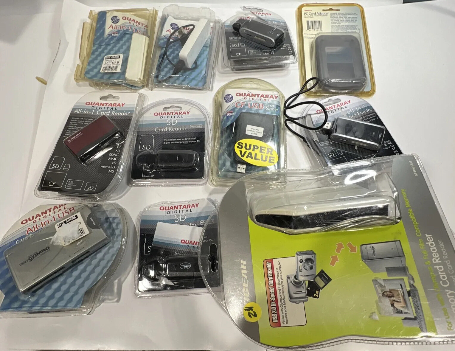 Camera Memory Card Readers Mixed Lot (ALL RETURNS/DEFECTIVE)
