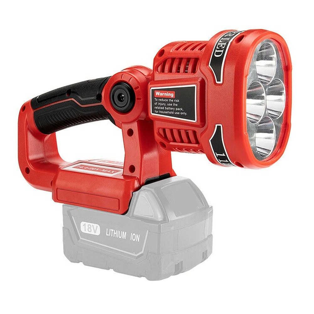 For Milwaukee 18V Li-Ion Battery Portable 12W LED Lamp Flashlight Work Light