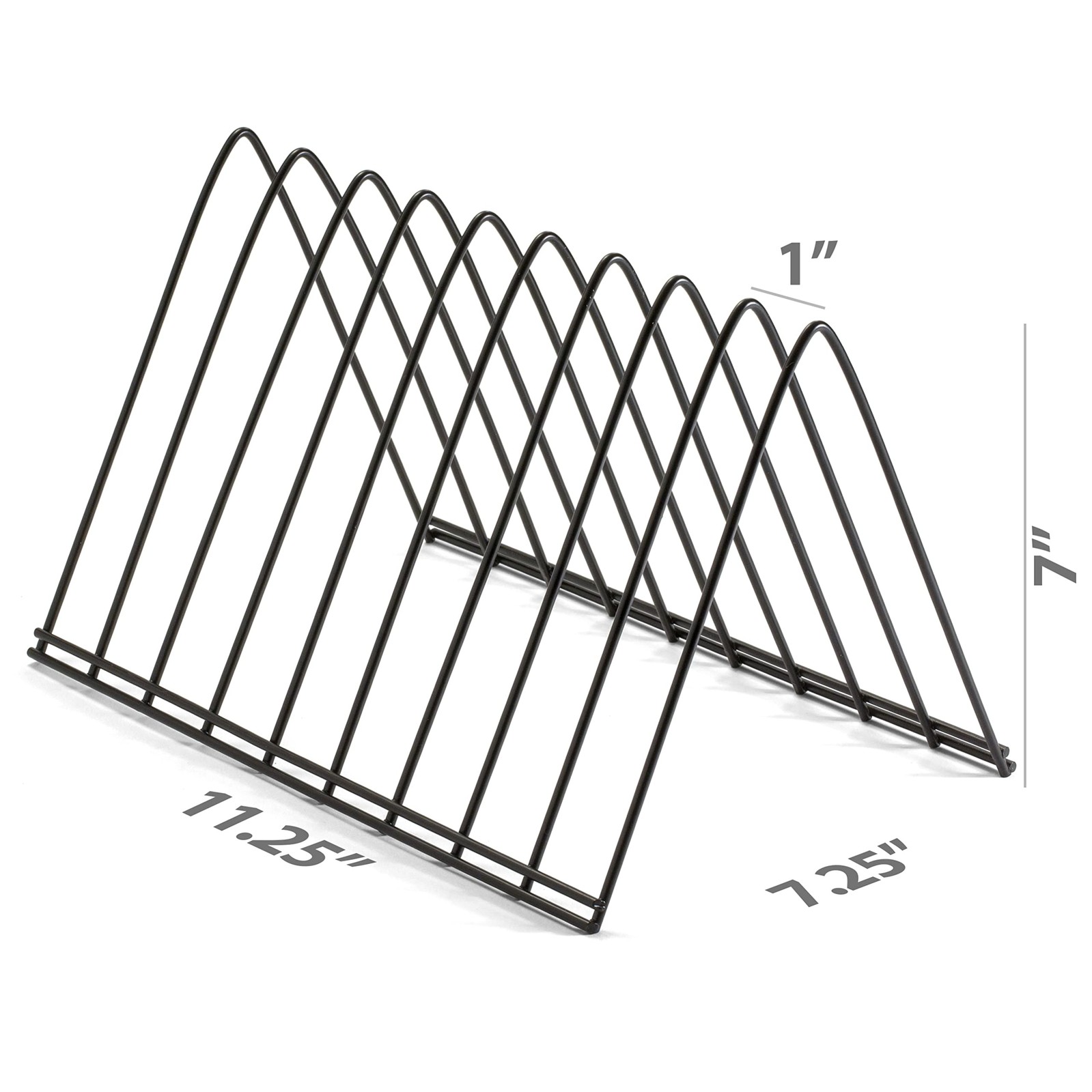 Triangular Wire File Sorter, Black (93150)