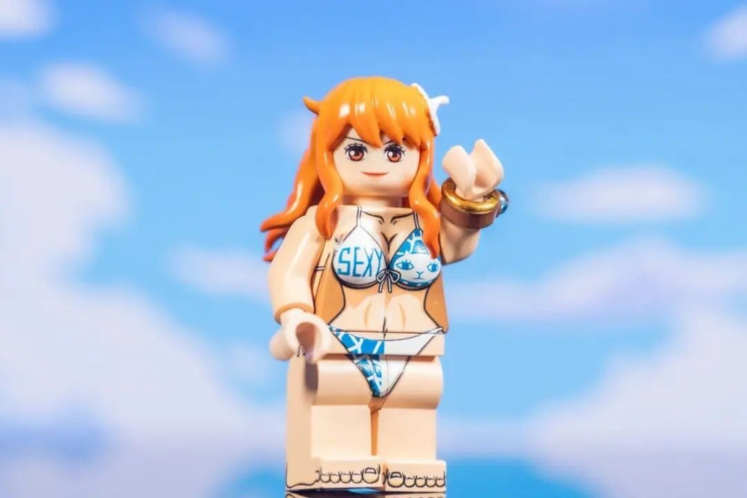 Custom Molded Figurine Accessory - One Piece Nami