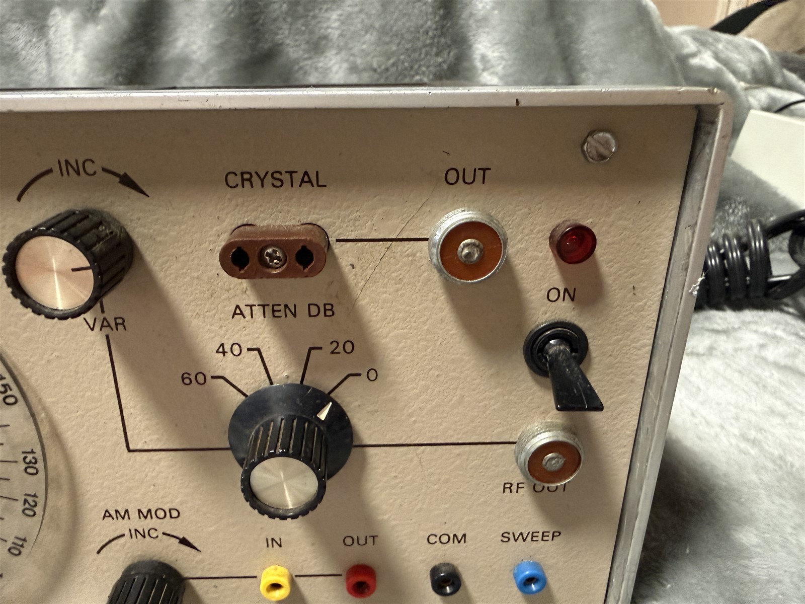 VINTAGE DIGIAC T255 ELECTRONIC TRAINING SYSTEM VARIABLE FREQUENCY GENERATOR