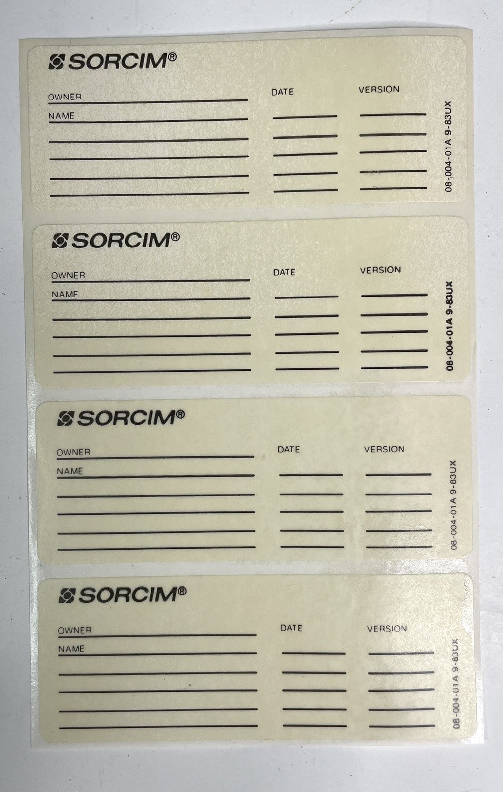 SORCIM SuperCalc3 DOS 1984-1985 Release 2 Guide Manual Binder *MISSING FLOPPIES*