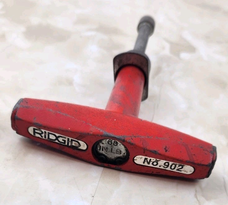 RIDGID 31410  #902  Plumbers Torque Wrench- For No Hub Cast-Iron Pipe Couplings