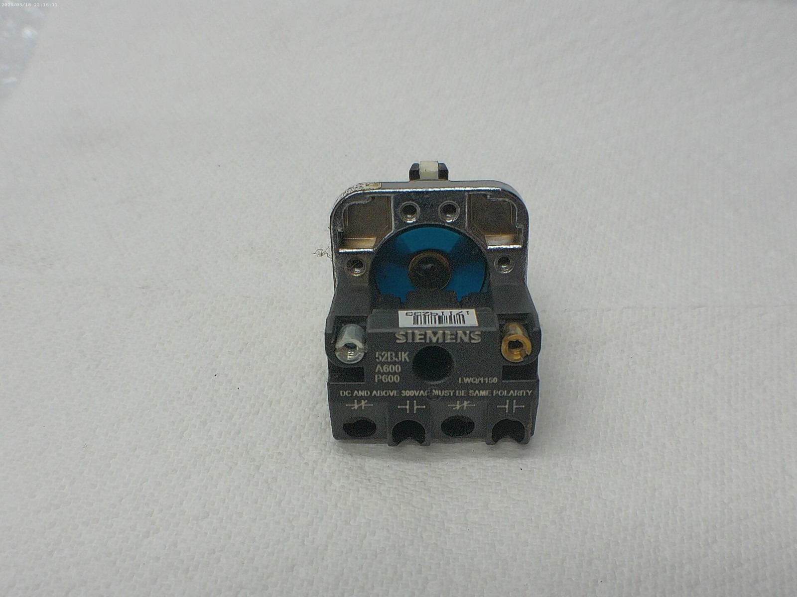 SIEMENS 52SA2BAB SELECTOR SWITCH NSNP