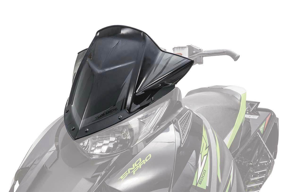 Arctic Cat - 7639-700 - Mid Performance Windscreen, Black