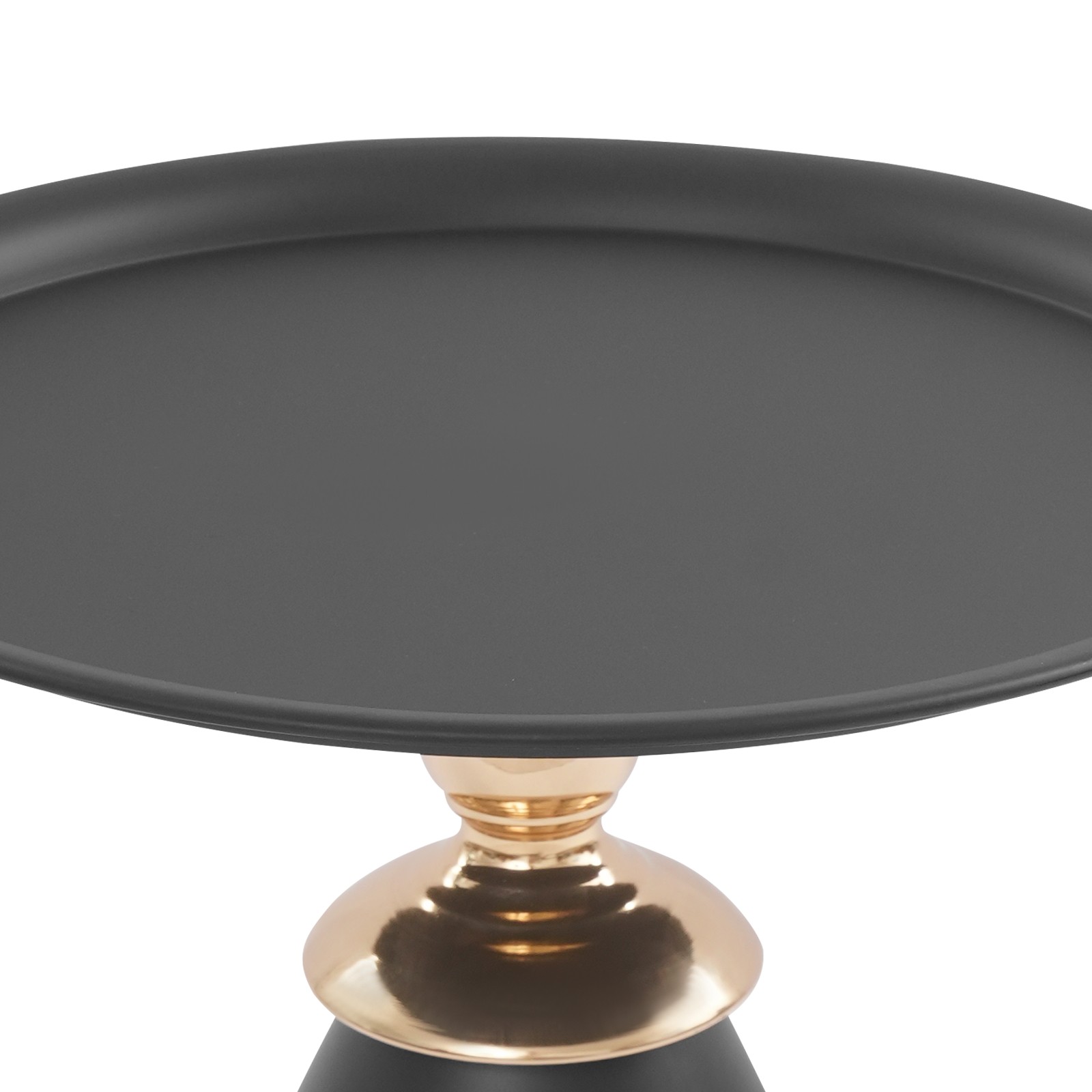 Small Round Side Table, Side Table for Small Spaces, Modern Couch End Table
