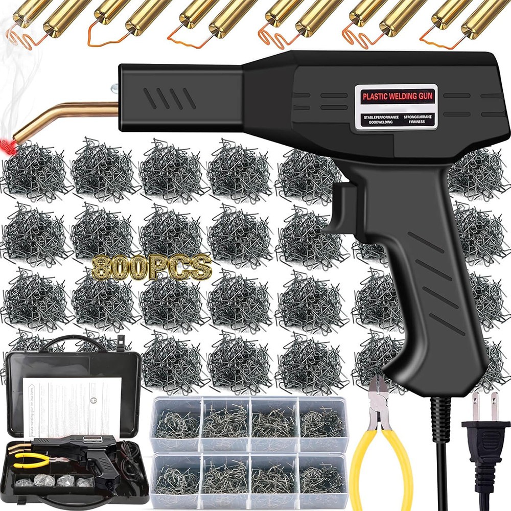 Plastic Automotive Welding Gun for Kayak Ride On Toy 800 Staples Hot Stapler