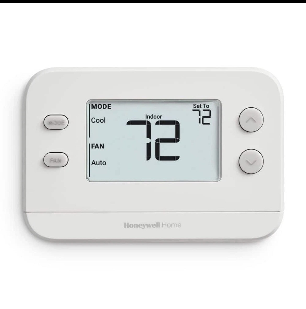 Honeywell Home X1N Non-Programmable Thermostat, Single-Stage, 1-Heat/1-Cool
