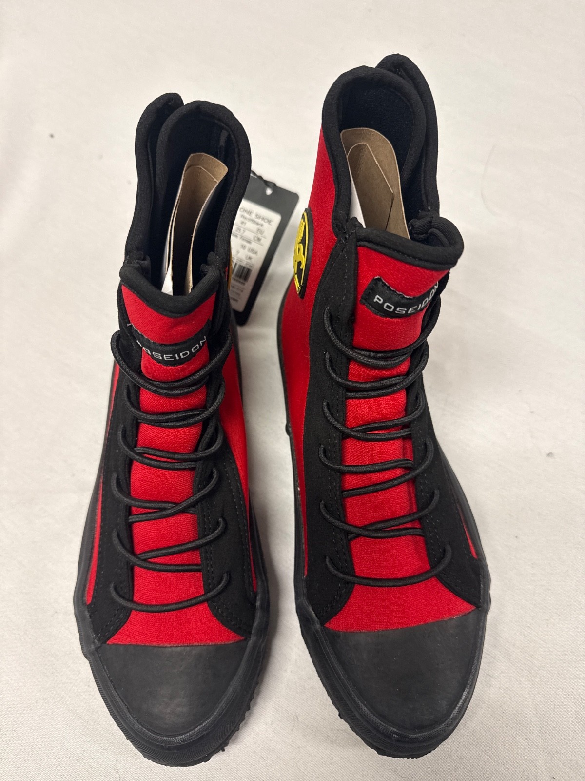Poseidon One Shoe size male 8 female 10 Red/Black,0188