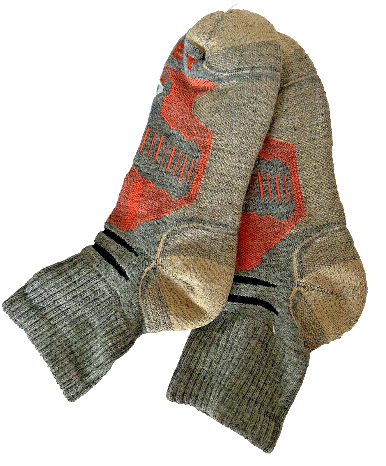 PRO-TECT FOOT DEFENSE 2-PR QUARTER STYLE 62% MERINO WOOL SZ MD FIT 6-8.5 SHOE
