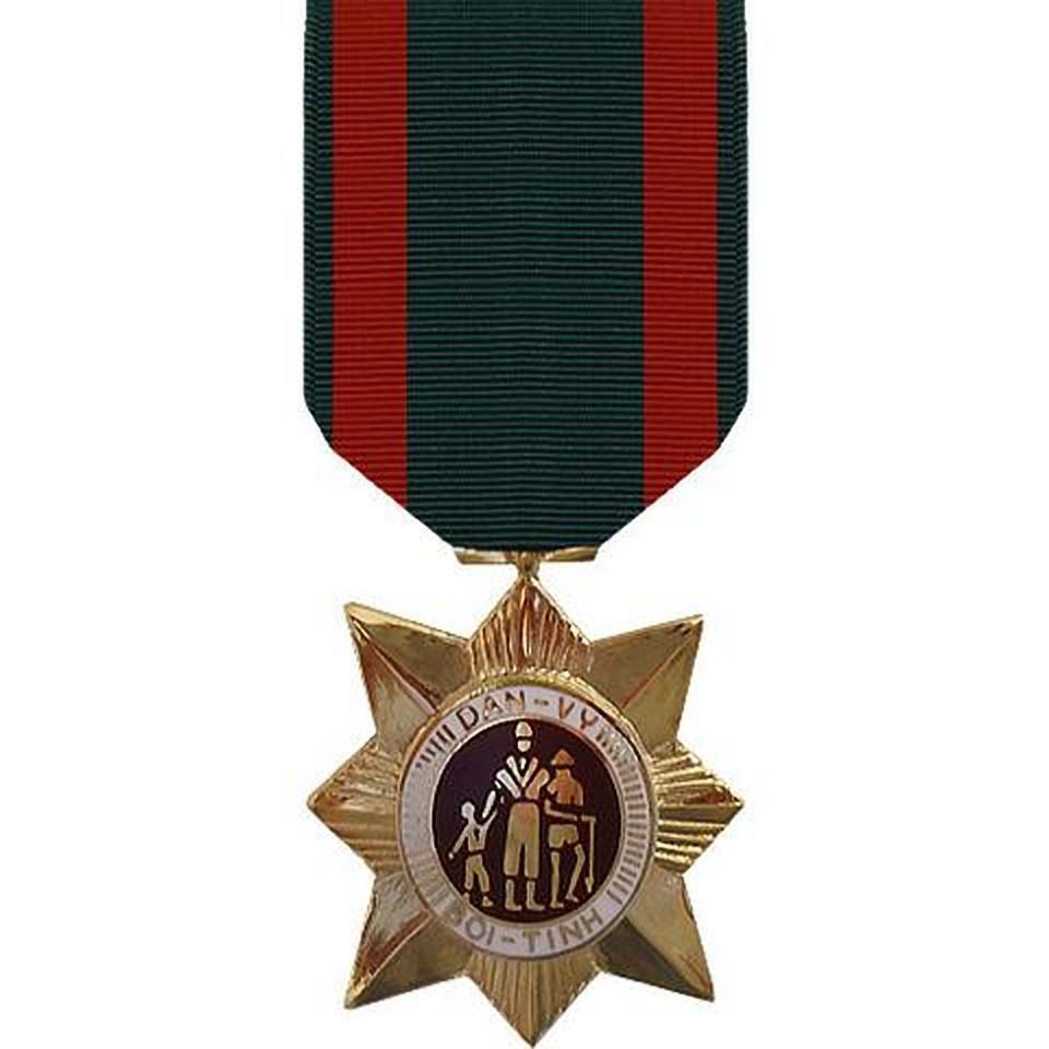 Full Size Medal Vietnam Civil Action 1st First Class