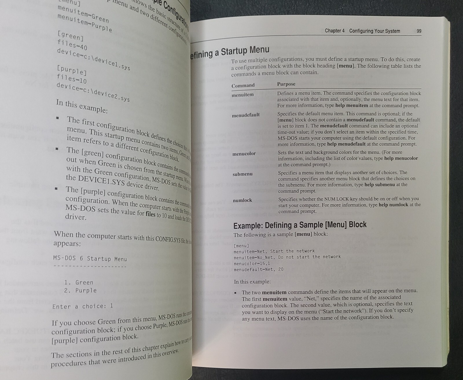 Vintage Microsoft MS-DOS 6.2 Operating System User Guide Manual Book 1993 PC
