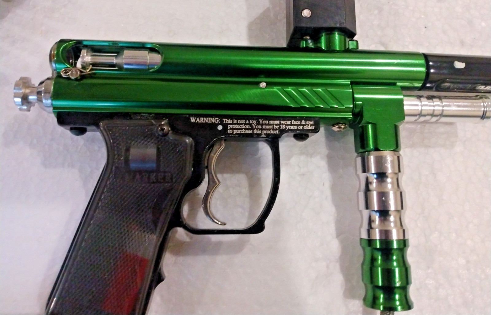 Spyder Imagine Paintball Gun Electronic Marker Green