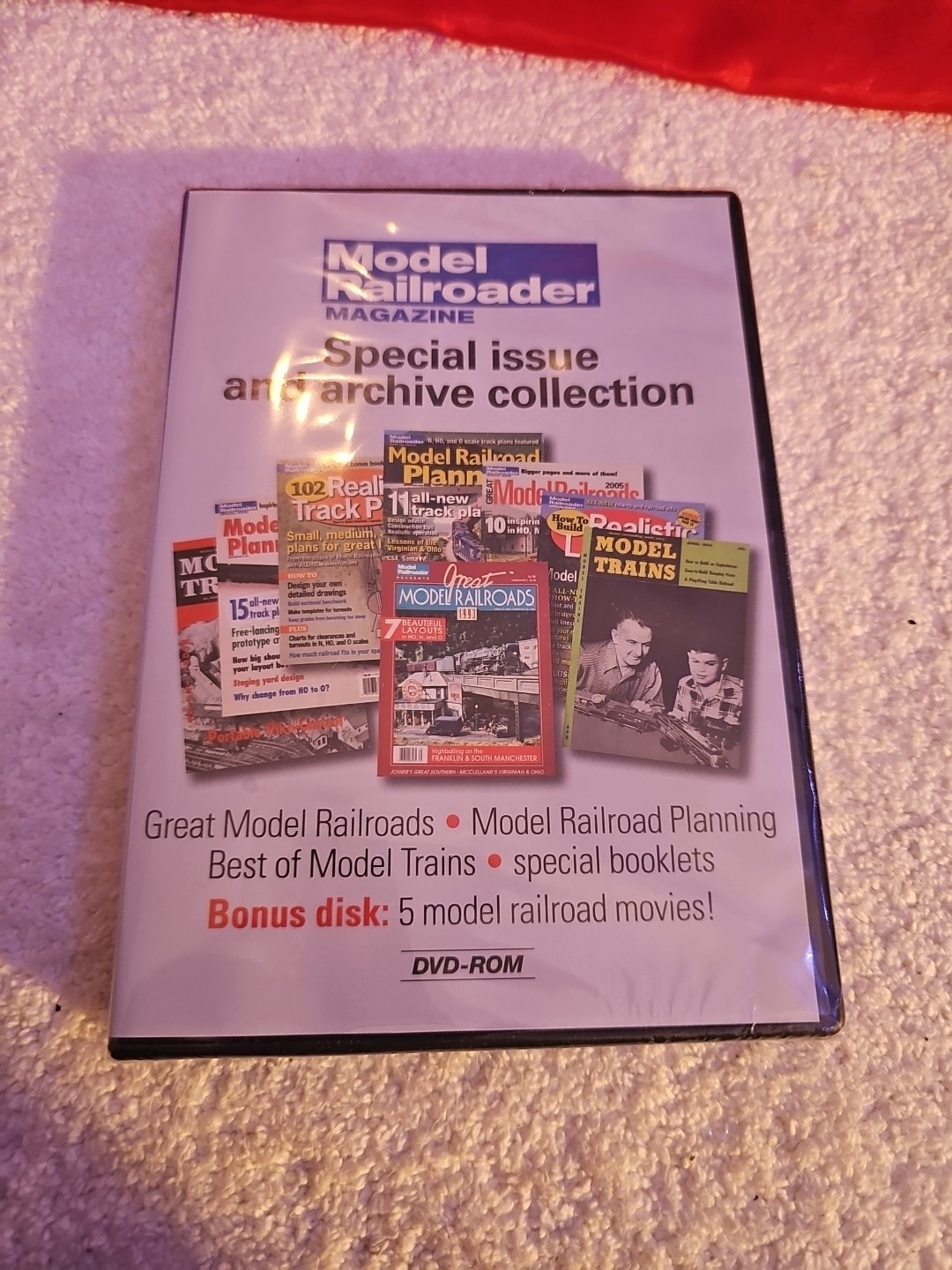 Model Railroader Special Issue and Archive Collection on DVD NEW SEALED