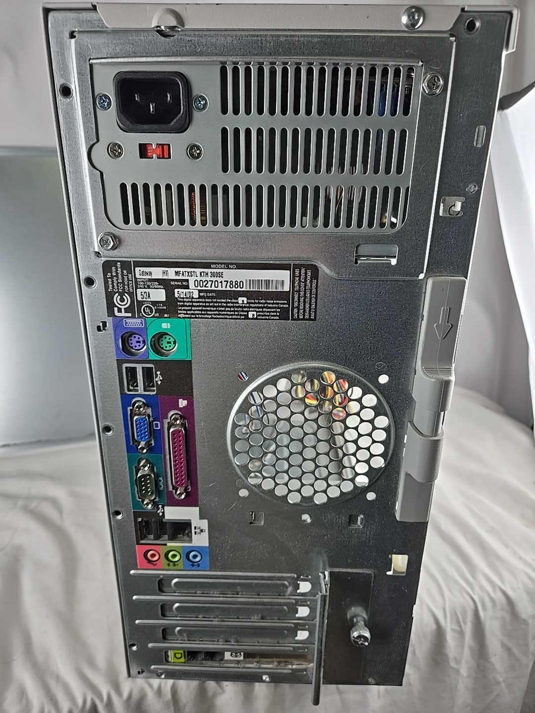 Gateway MFATXSTL KTH 300S Computer Intel Celeron Untested Read Description