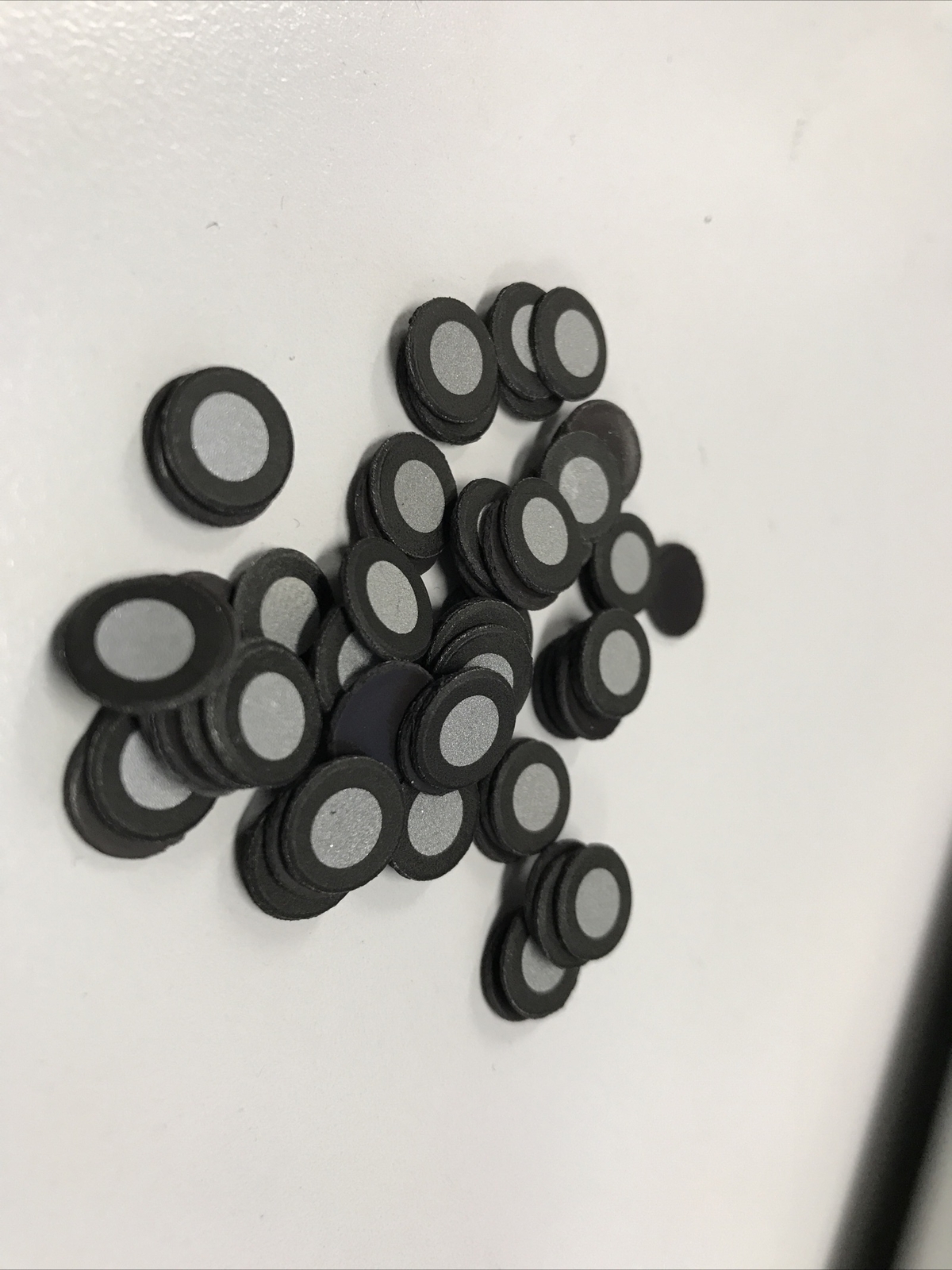 100 x Magnetic 3d Scanner Marker 10mm width, 6mm reflective