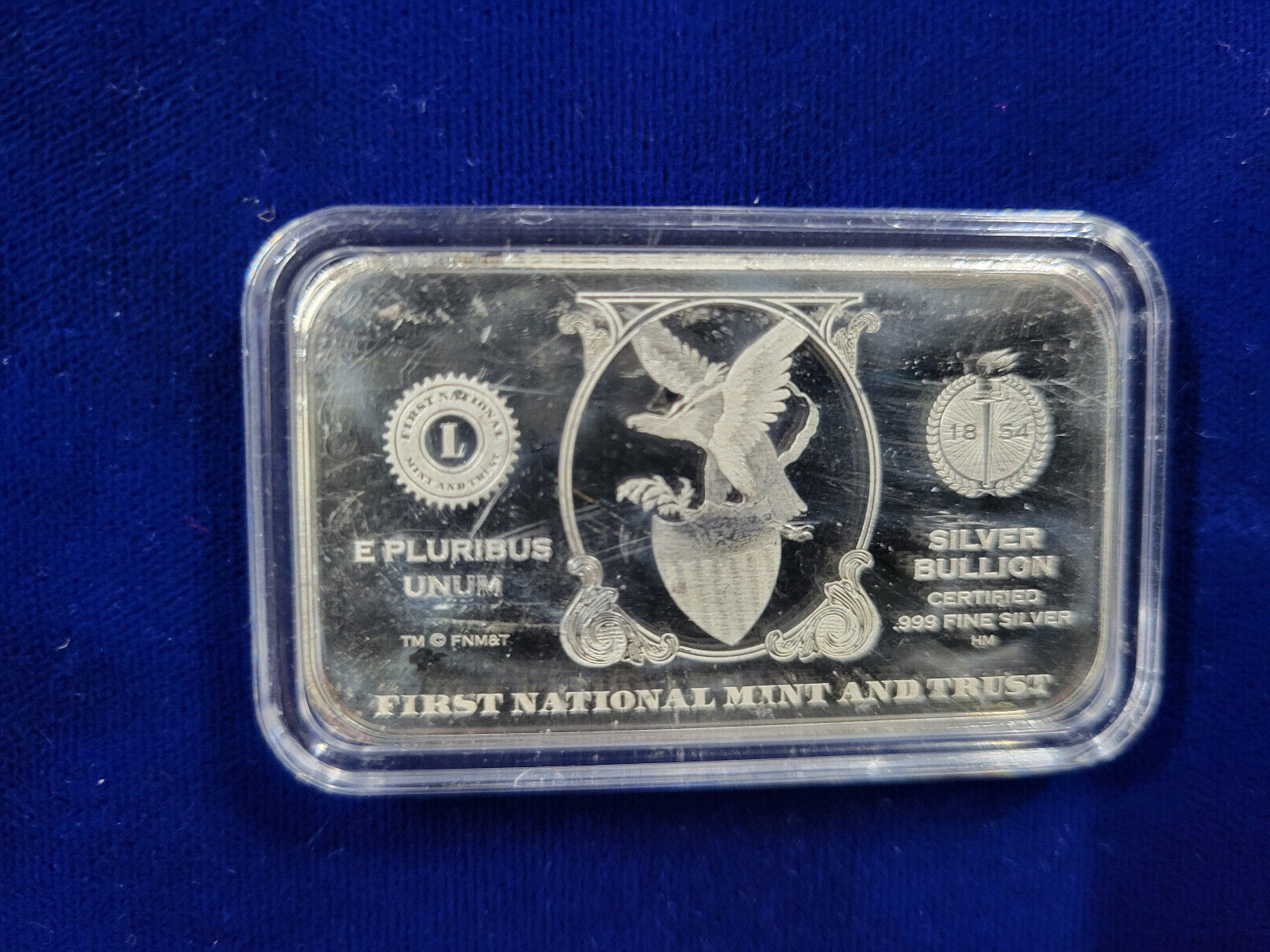 🌟(1) First National Mint SZCZEPANIAK Family 1/2 oz .999 Silver Bar