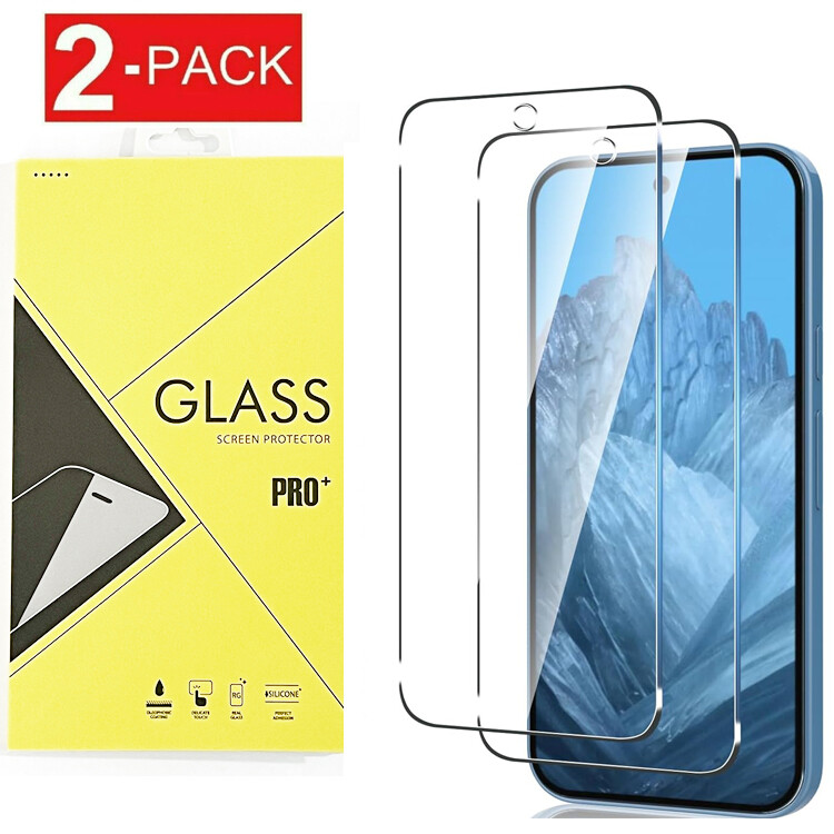 2x Tempered Glass Screen Protector For Google Pixel 9 /9Pro / 9Pro XL/9Pro Fold